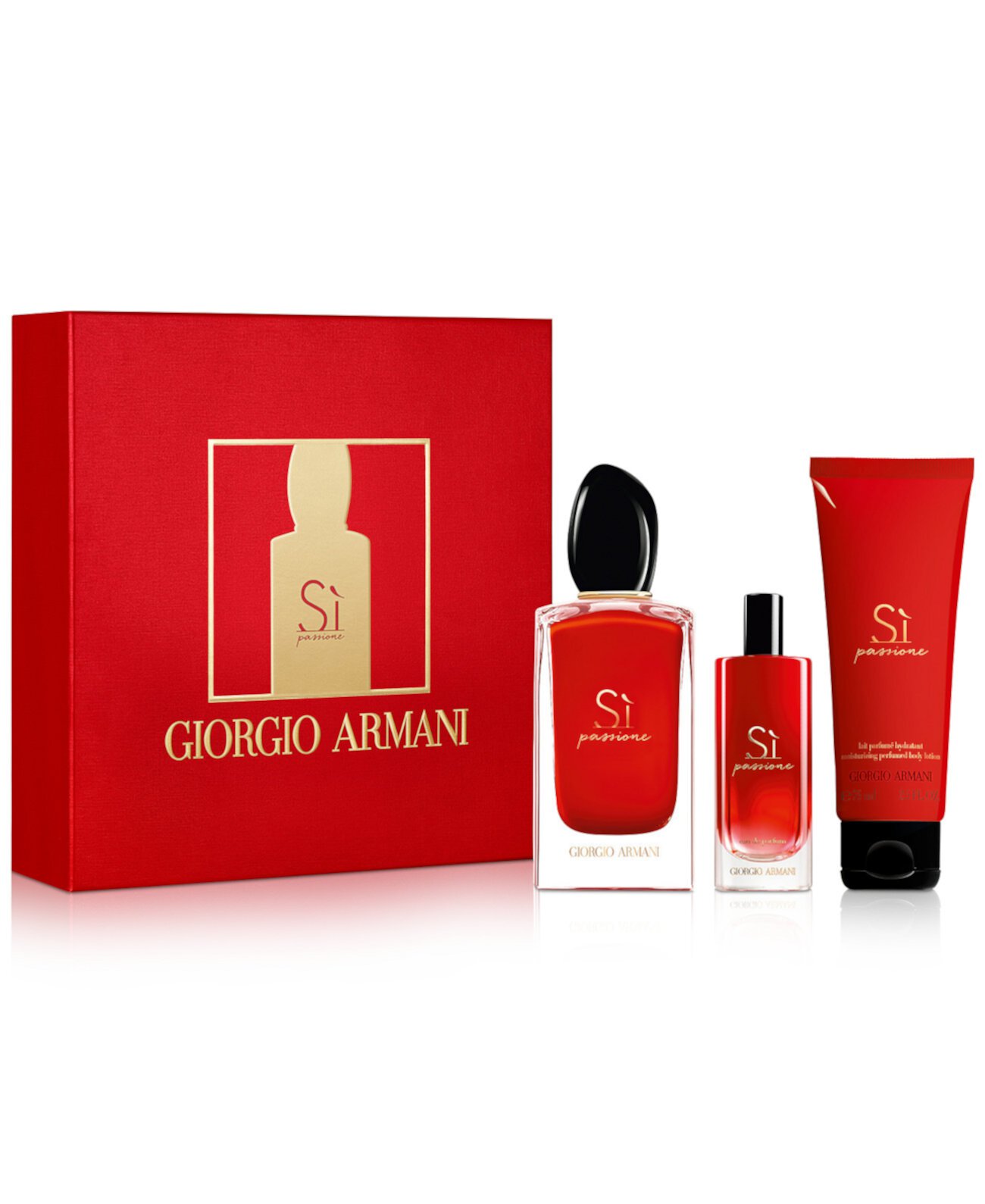 3-шт. Подарочный набор Sì Passione Eau de Parfum Giorgio Armani