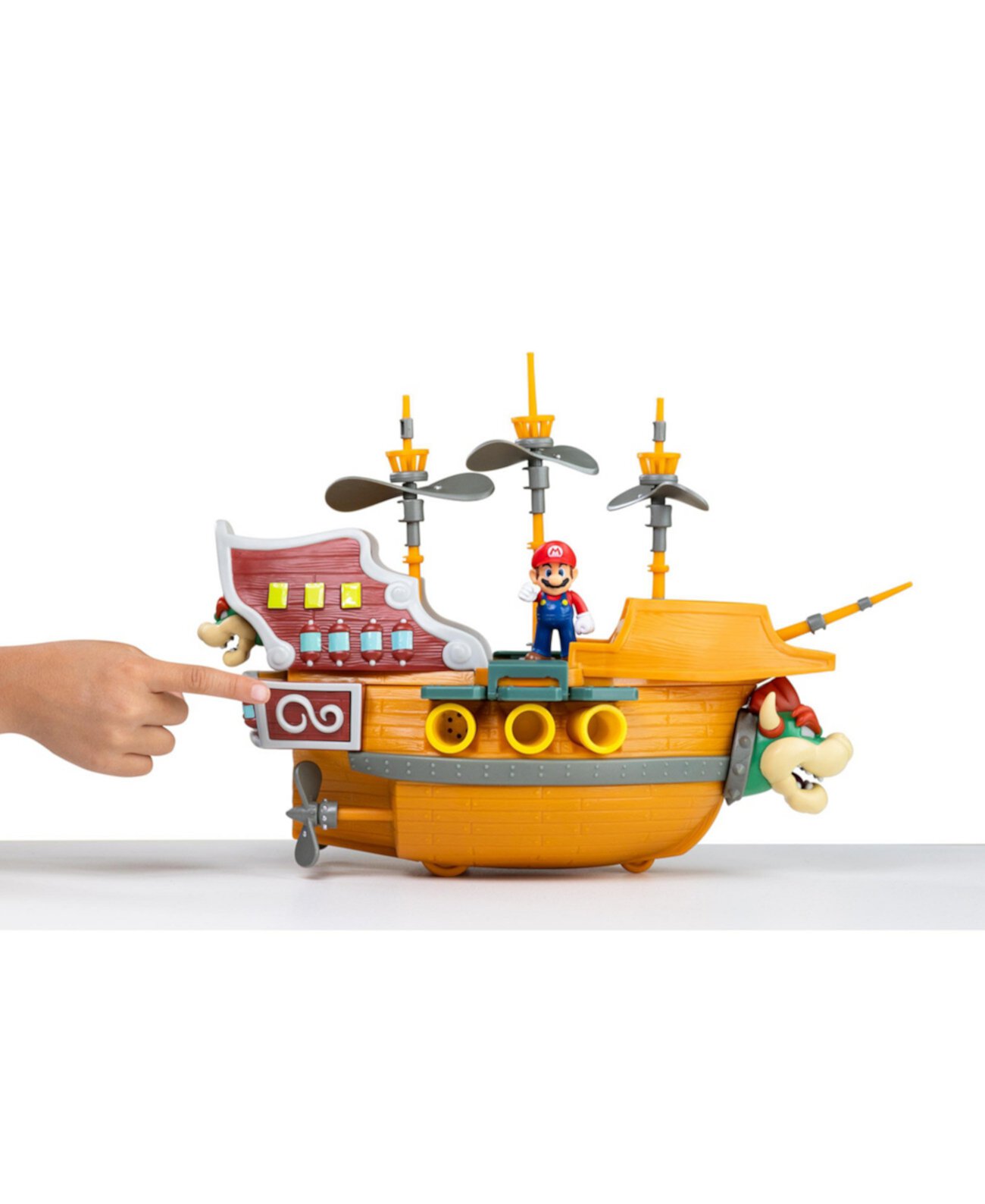 Игровой набор Deluxe Bowsers Ship Super Mario