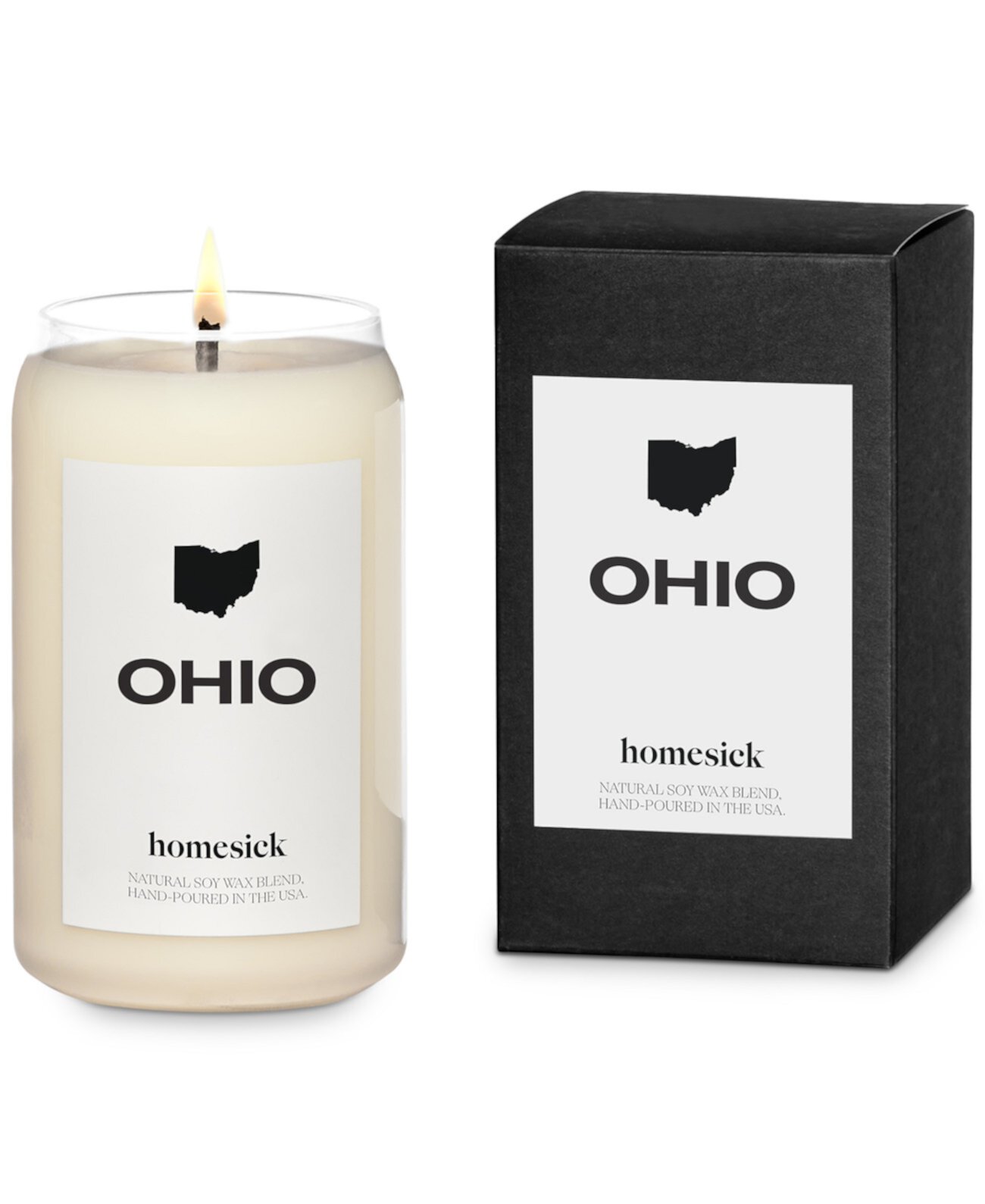 Свеча Огайо, 13,75 унций. Homesick Candles