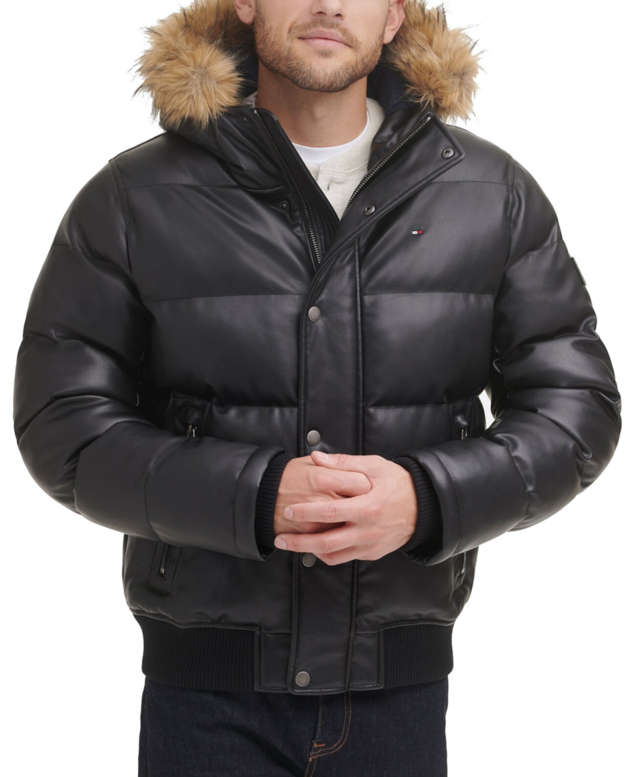 Tommy hilfiger quilted bomber outlet jacket