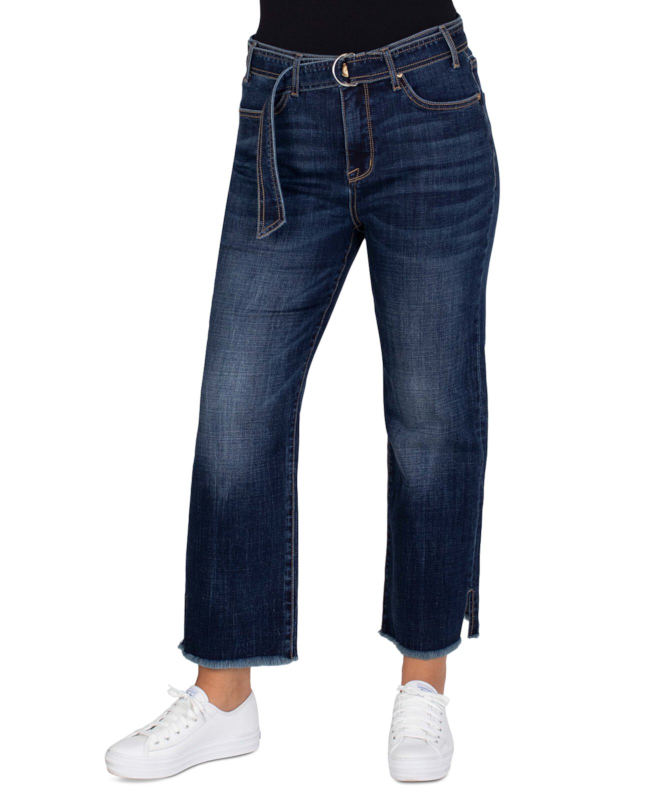 Прямые джинсы с поясом Seven7