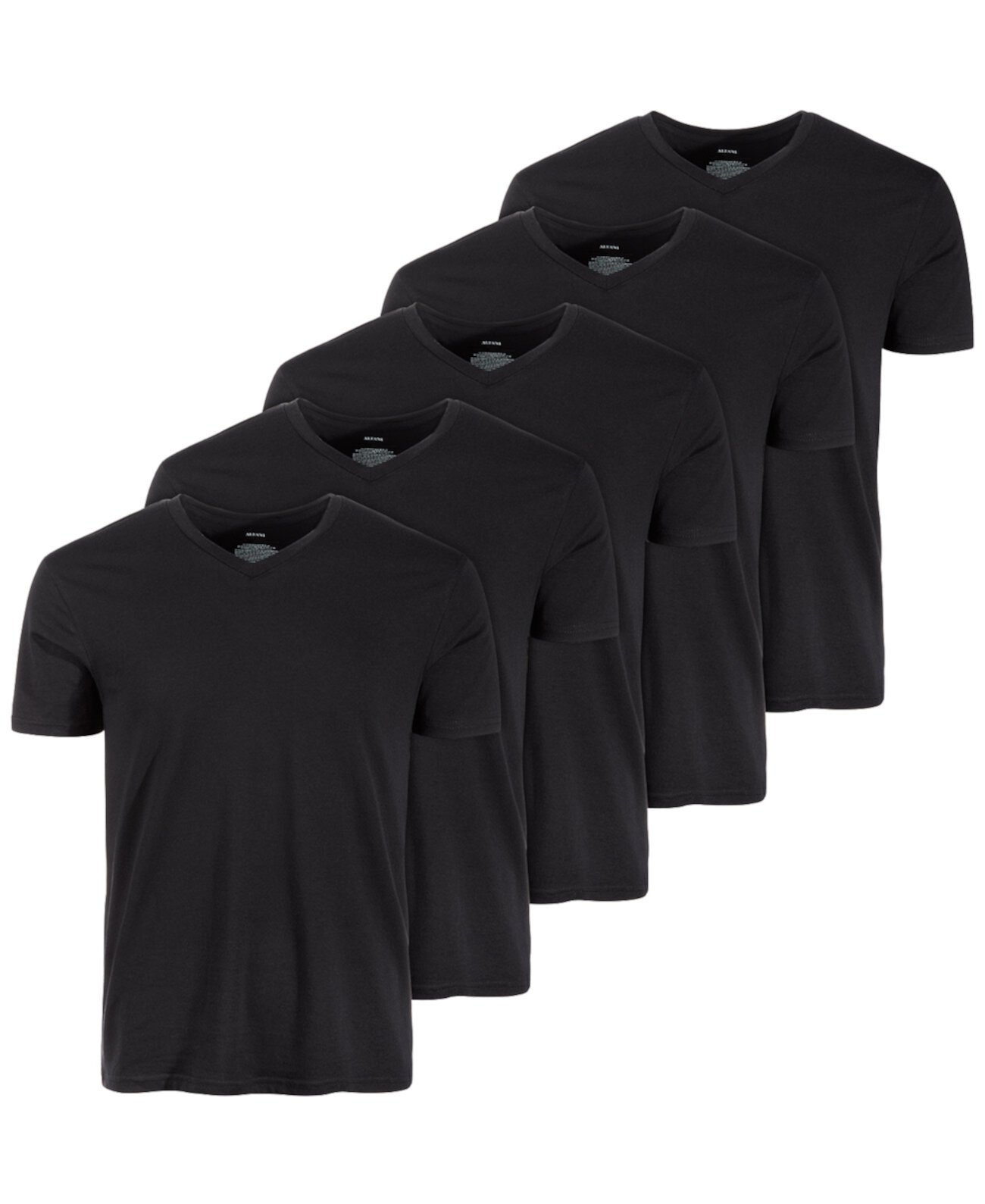 Мужские 5-предметы. Отводящие влагу сплошные футболки с V-образным вырезом, созданные для Macy's Alfani