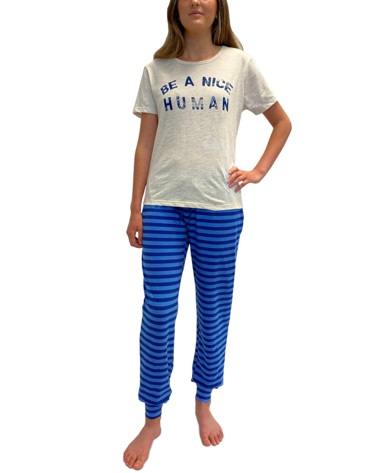 Пижамный комплект с футболкой и штанами для бега Nice Human Sub_Urban Riot