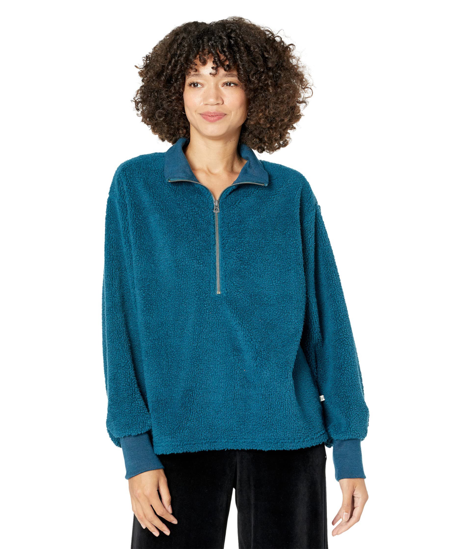 Sherpa Modern Zip Pullover Sweatshirt Dylan by True Grit