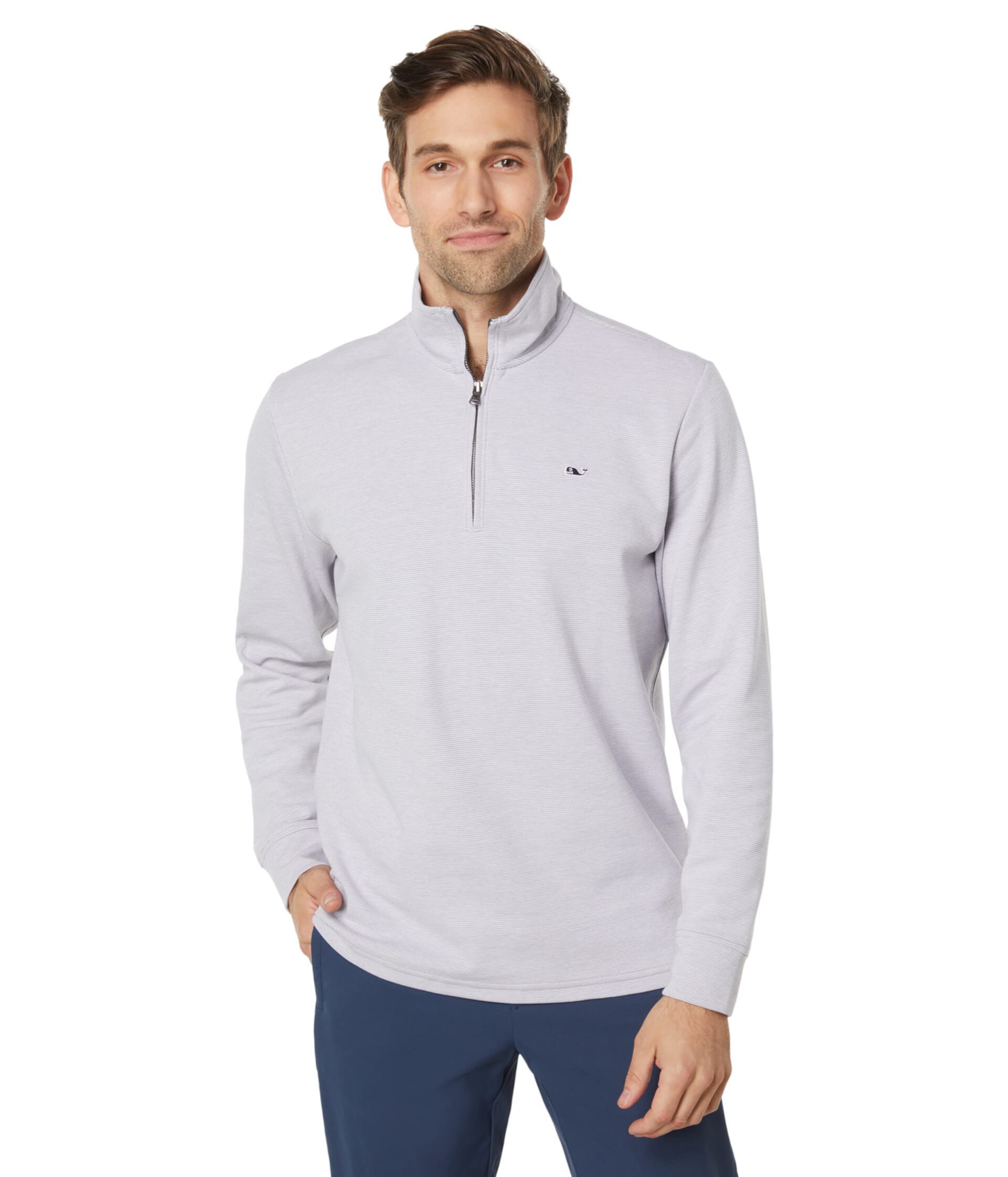 Мужской Пуловер Vineyard Vines Saltwater 1/4 Zip Vineyard Vines