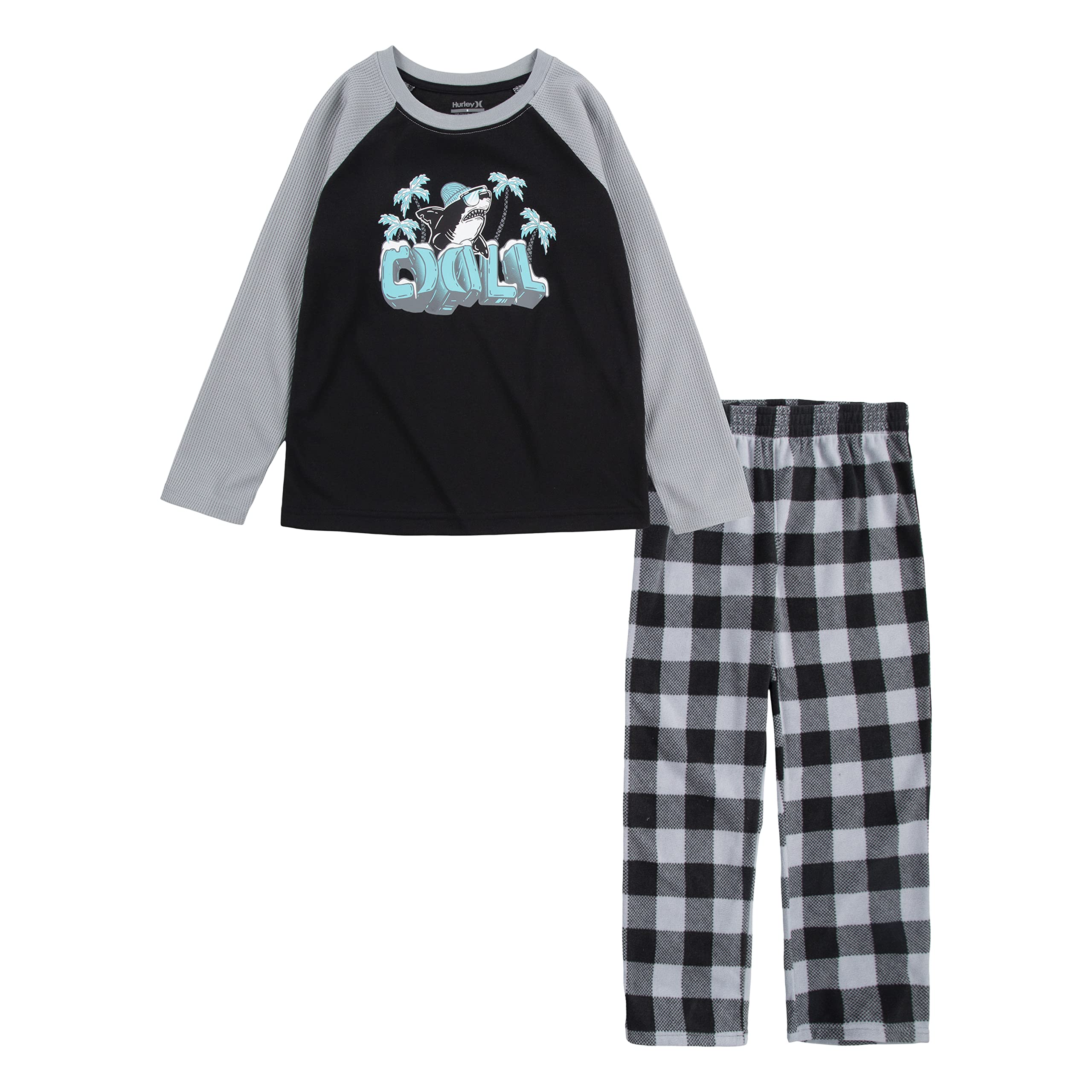 Pajama Two-Piece Set (Little Kids/Big Kids) Hurley