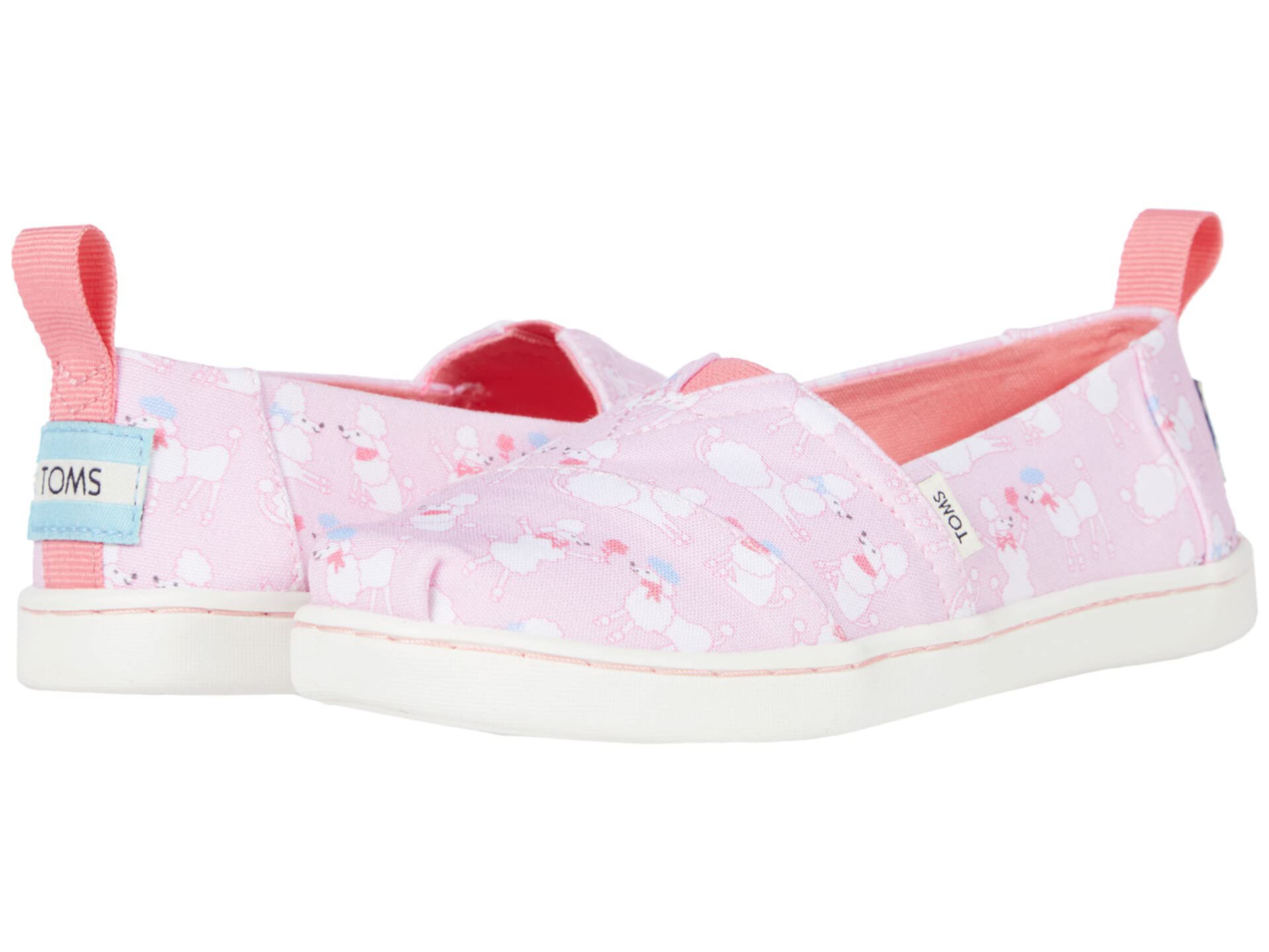 Обувь Oodles Of Poodles Alpargata от TOMS Kids для малышей с текстильным верхом и мягкой стелькой TOMS Kids