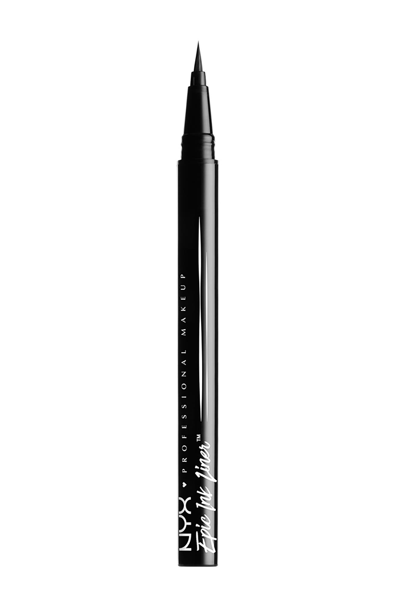 Водостойкая жидкая подводка для глаз Epic Ink Vegan - черный NYX