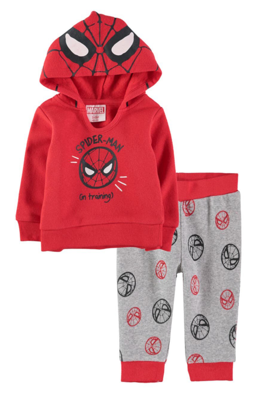 Комплект пуловера с капюшоном и брюк с капюшоном "Человек-паук" HAPPY THREADS