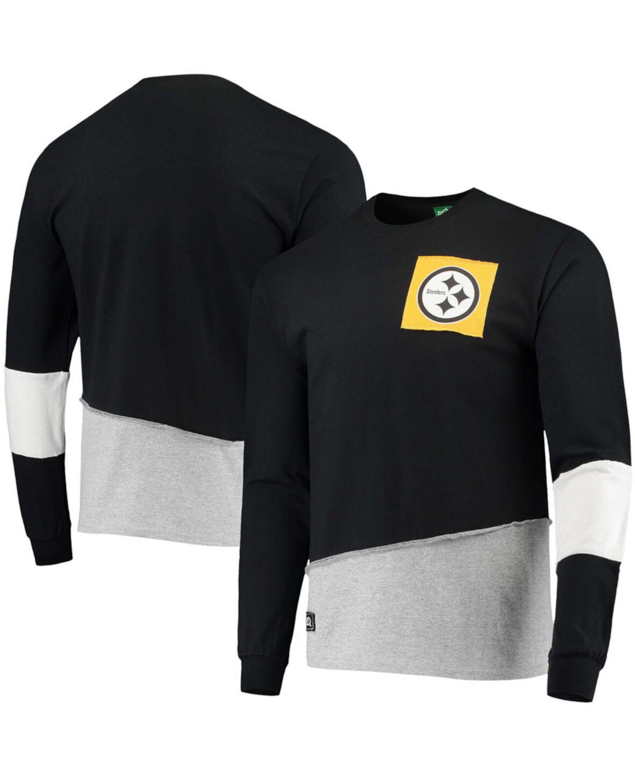 Мужская Джерси Refried Apparel Angle с длинным рукавом Pittsburgh Steelers Refried Apparel