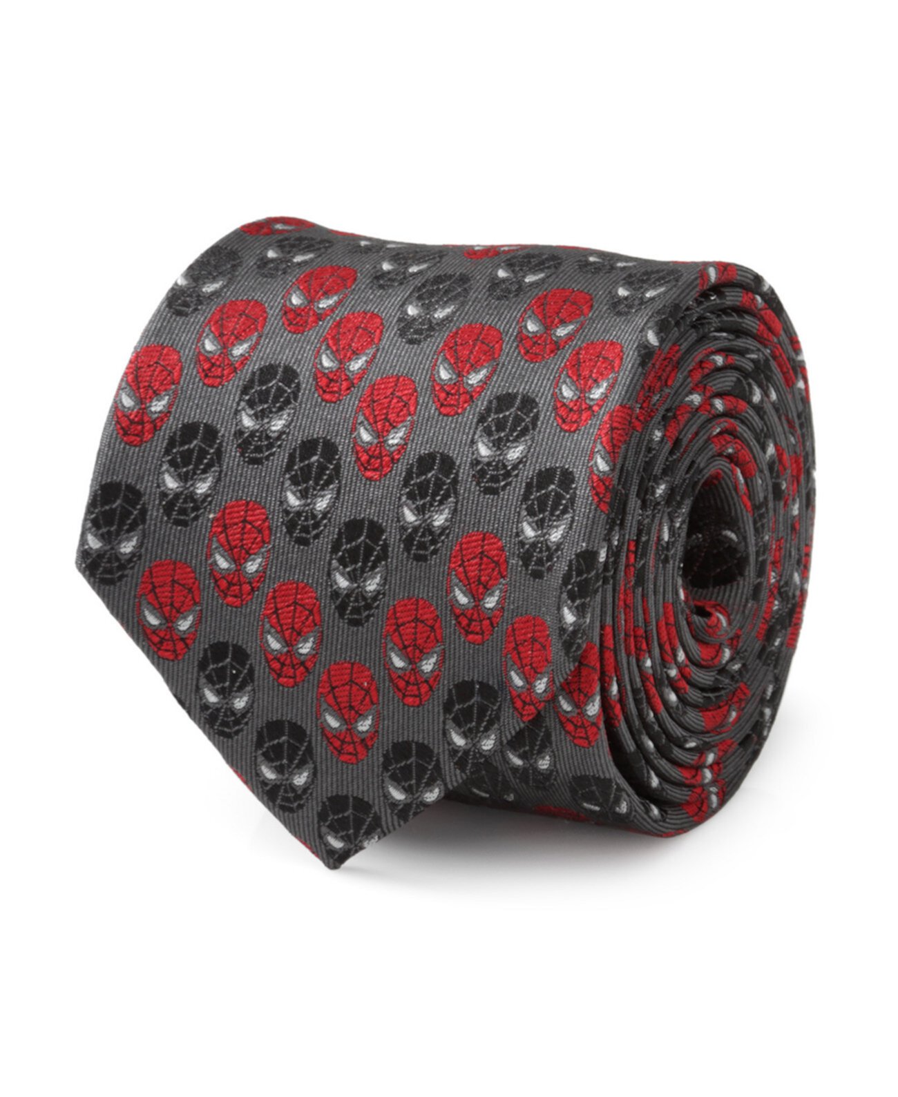 Мужской галстук с изображением Человека-паука и шеврона Marvel