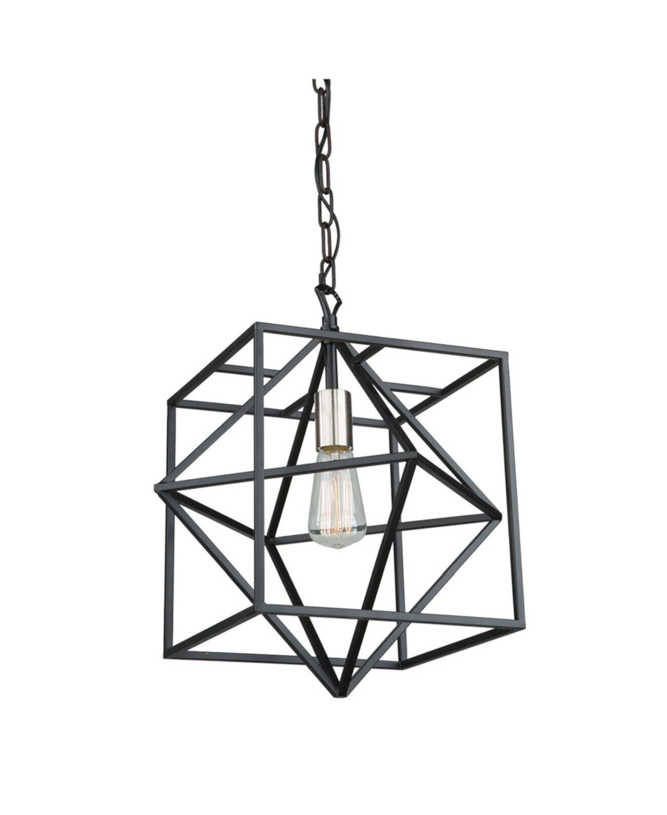 Подвесной светильник Roxton, матовый черный металл, 38 см, для кухни и бара ARTCRAFT Lighting