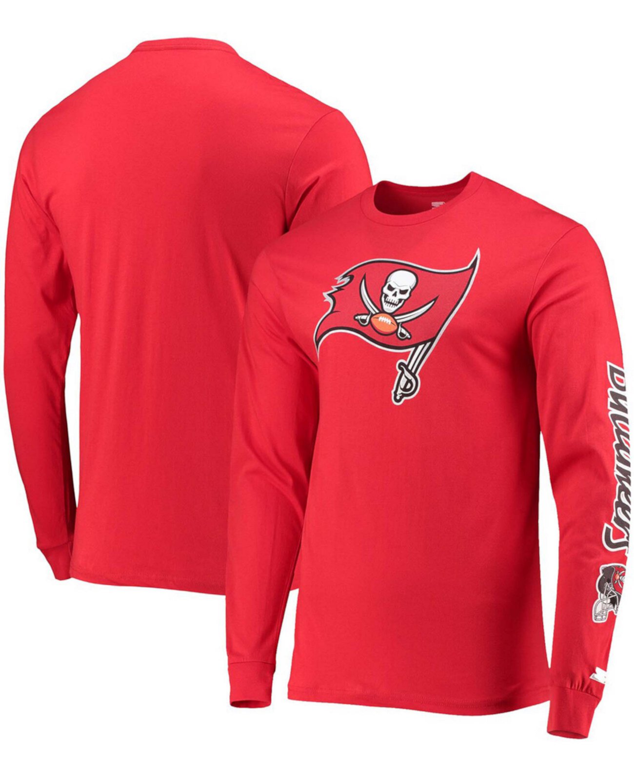Мужская футболка с длинным рукавом Red Tampa Bay Buccaneers Halftime Starter