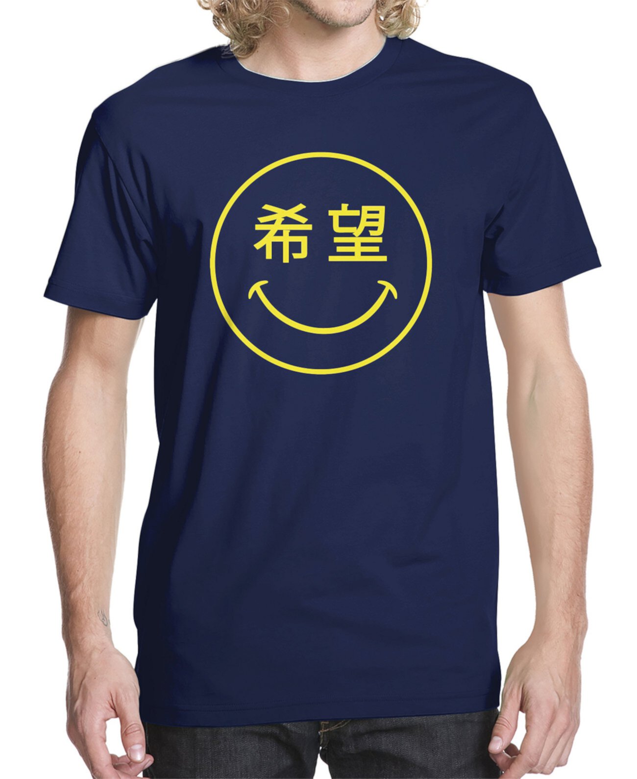 Мужская футболка Hope Smile Kanji Graphic Buzz Shirts