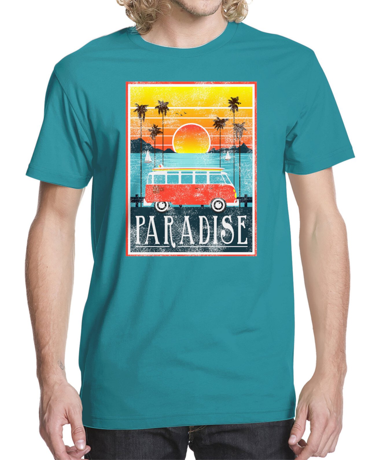 Мужская футболка Paradise New Graphic Beachwood
