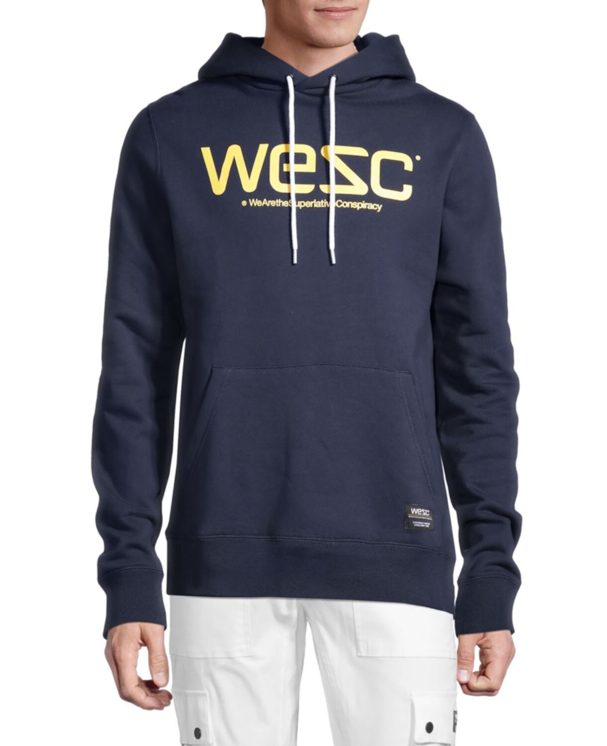 Худи из хлопка с логотипом WeSC