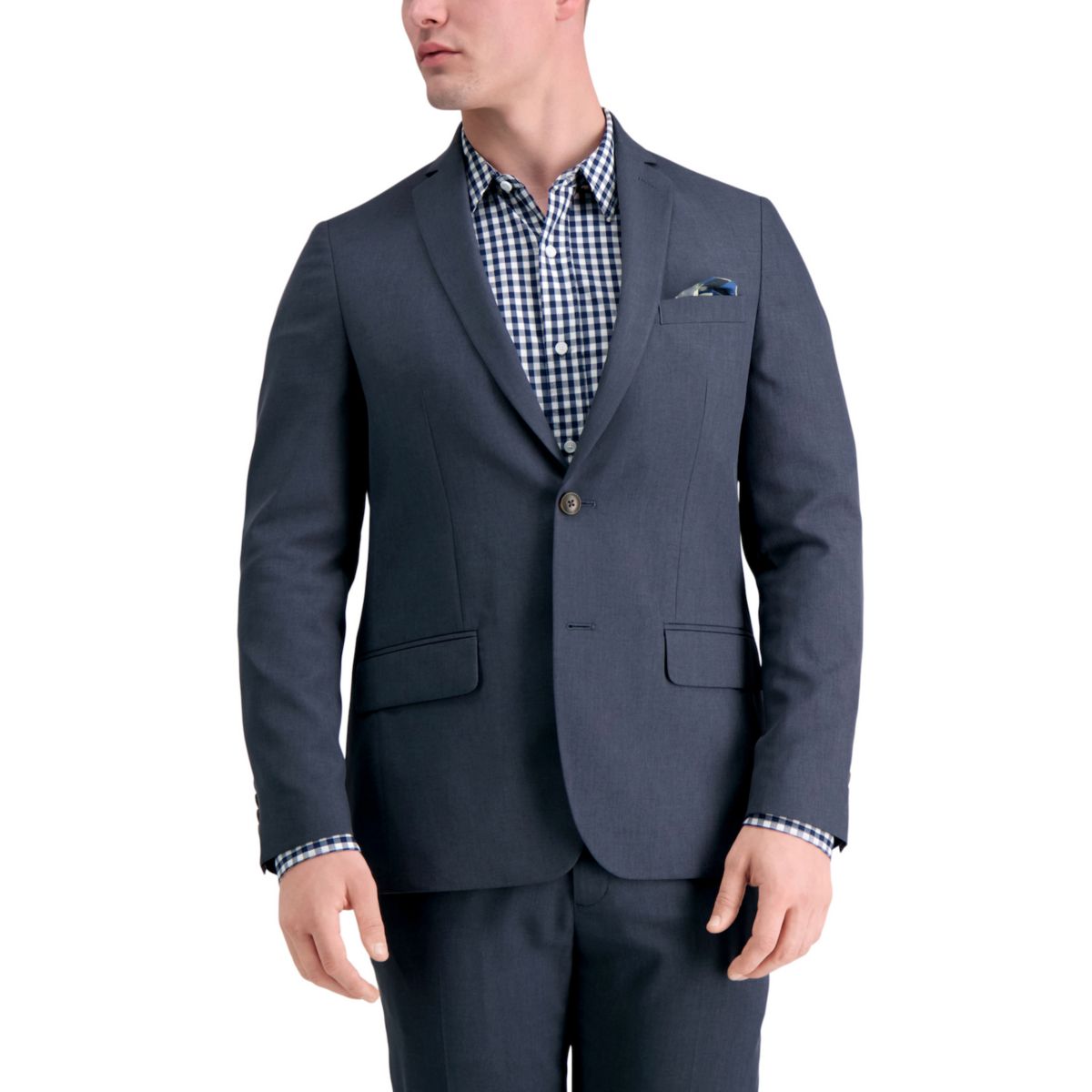 Мужское пиджак приталенного кроя Haggar® Smart Wash Repreve® HAGGAR