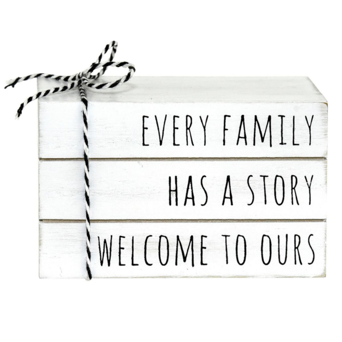 Belle Maison Every Family Has A Story 5x3 Art Box Belle Maison