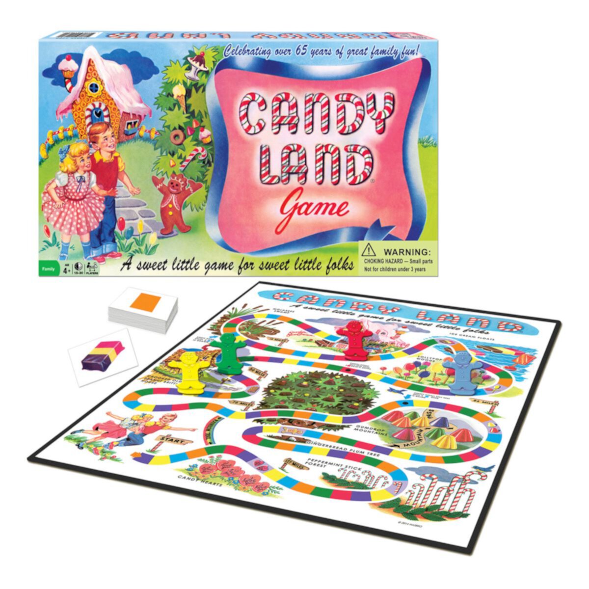 К 65-летию Candy Land, выиграв ходы Winning Moves