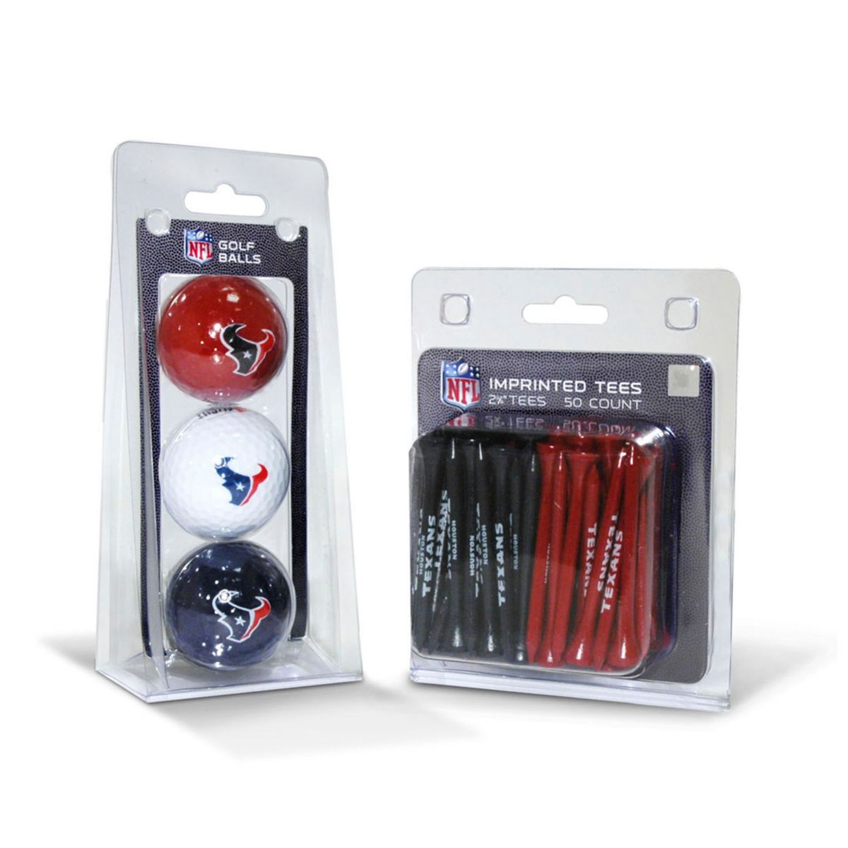 Мяч для упражнений Houston Texans Ball & Tee Set Unbranded