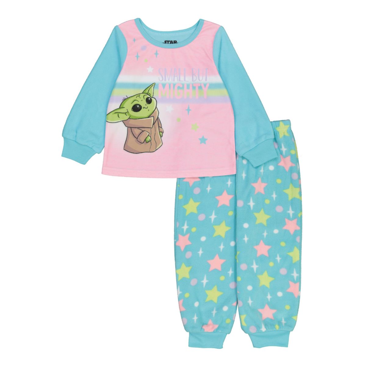 Маленькая, но крепкая пижама для маленьких девочек Мандалорианец Дитя, также известный как Бэби Йода Licensed Character