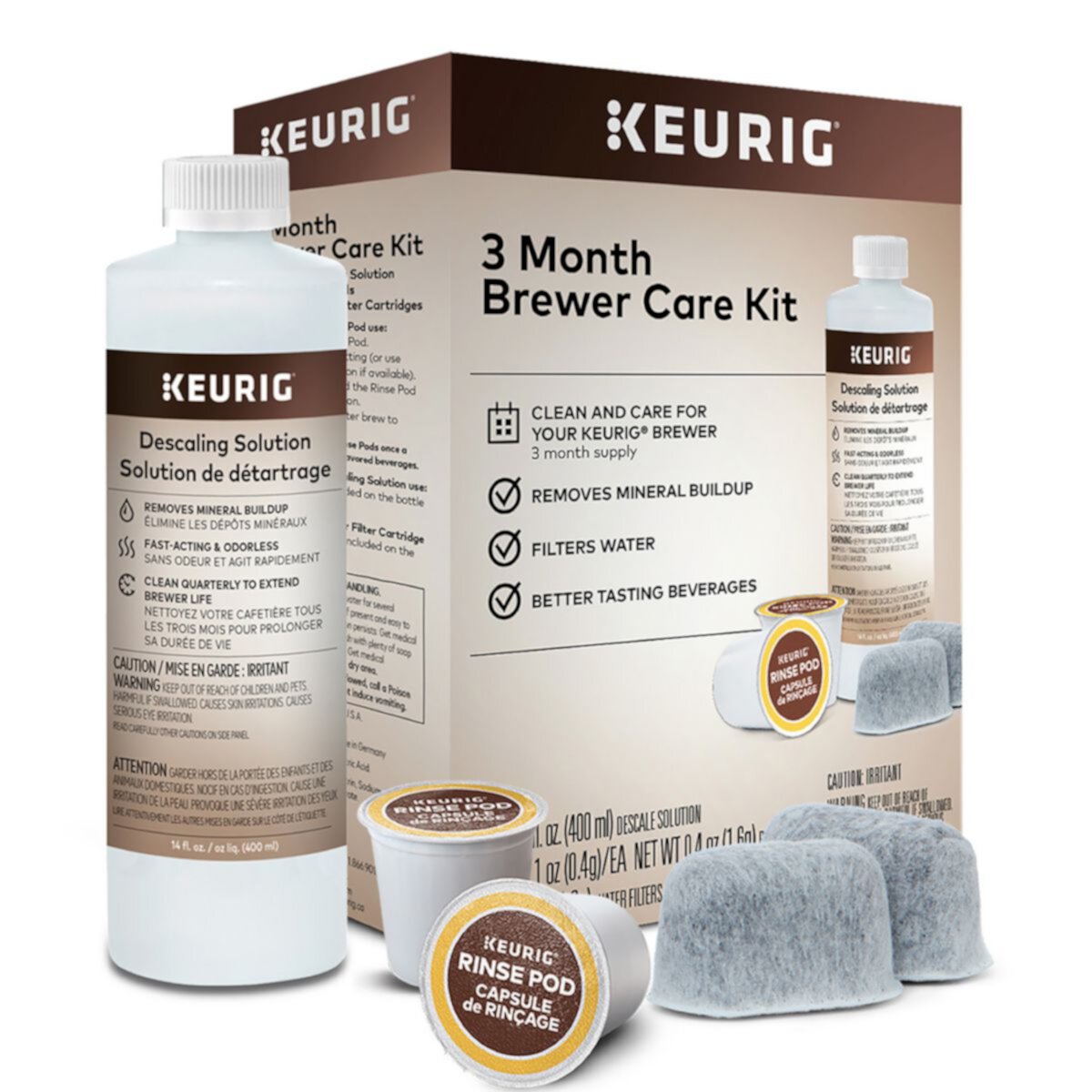 Комплект для обслуживания пивовара Keurig® на 3 месяца KEURIG
