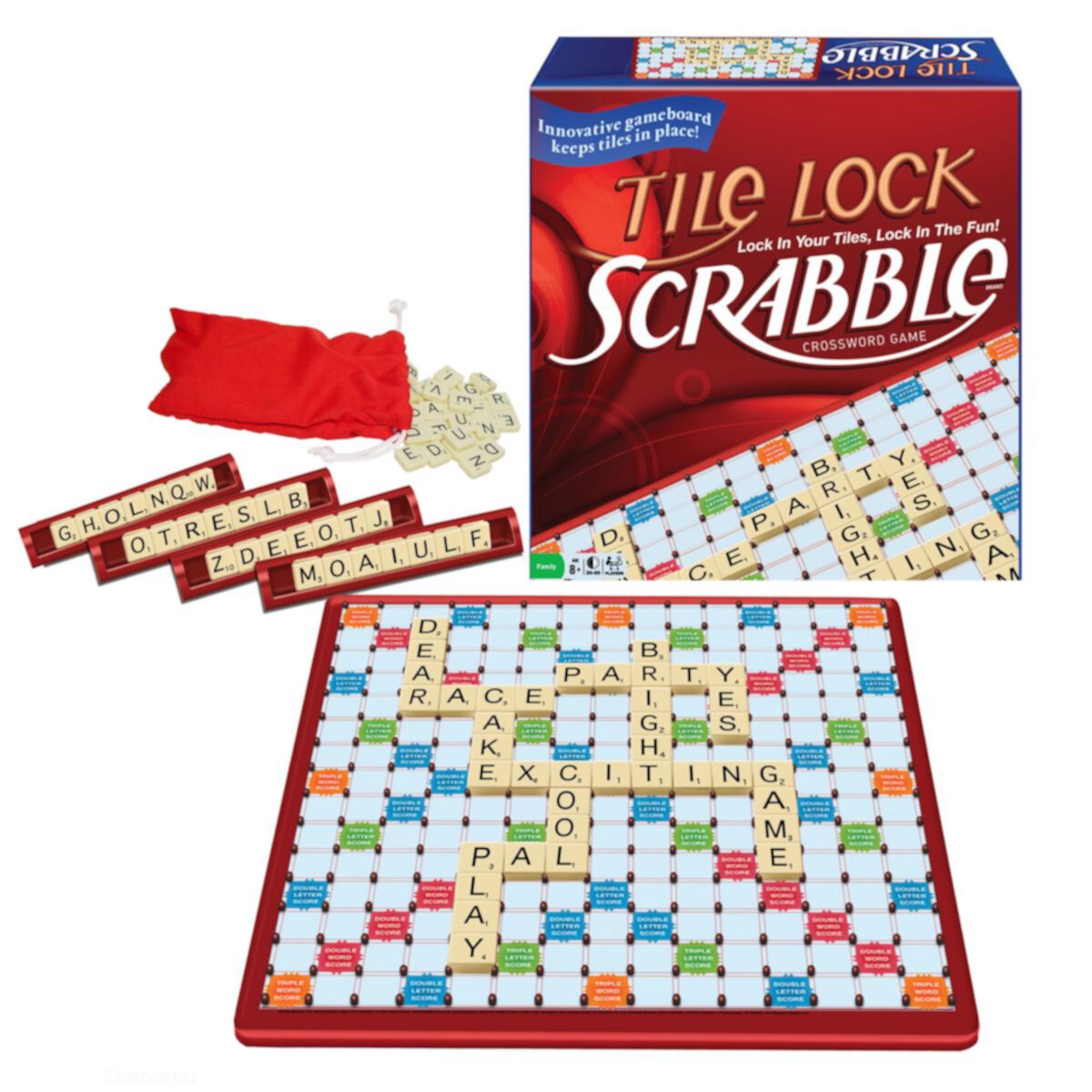 Tile Lock Scrabble by Winning Moves Winning Moves