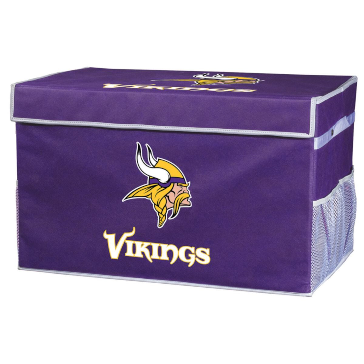 Большой складной ящик для хранения вещей Franklin Sports Minnesota Vikings Franklin Sports