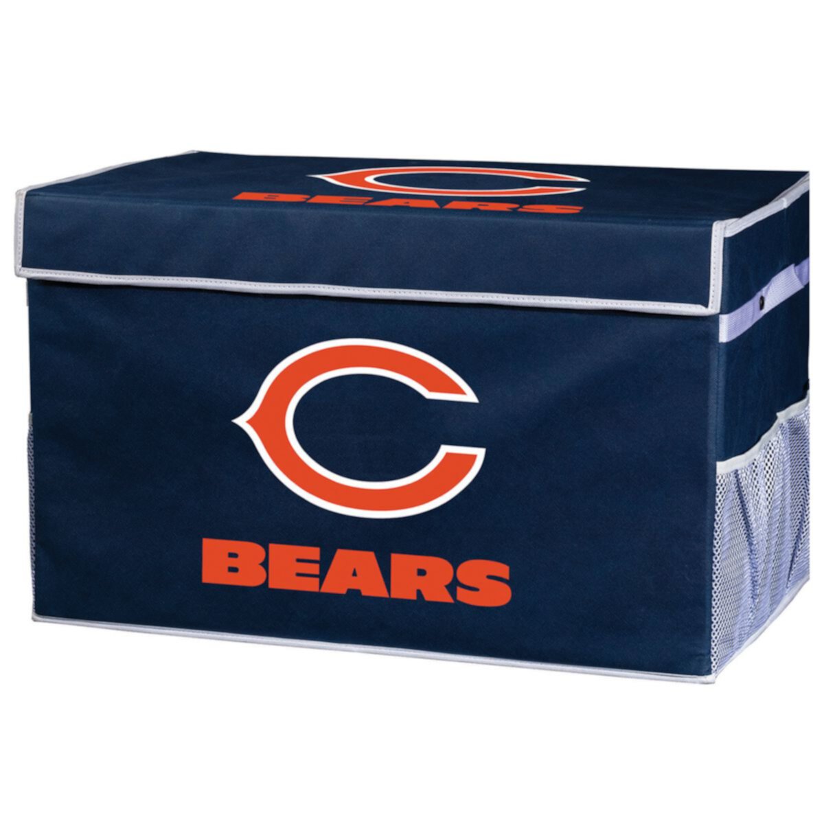 Franklin Sports Chicago Bears Small Collapsible Footlocker Storage Bin Franklin Sports