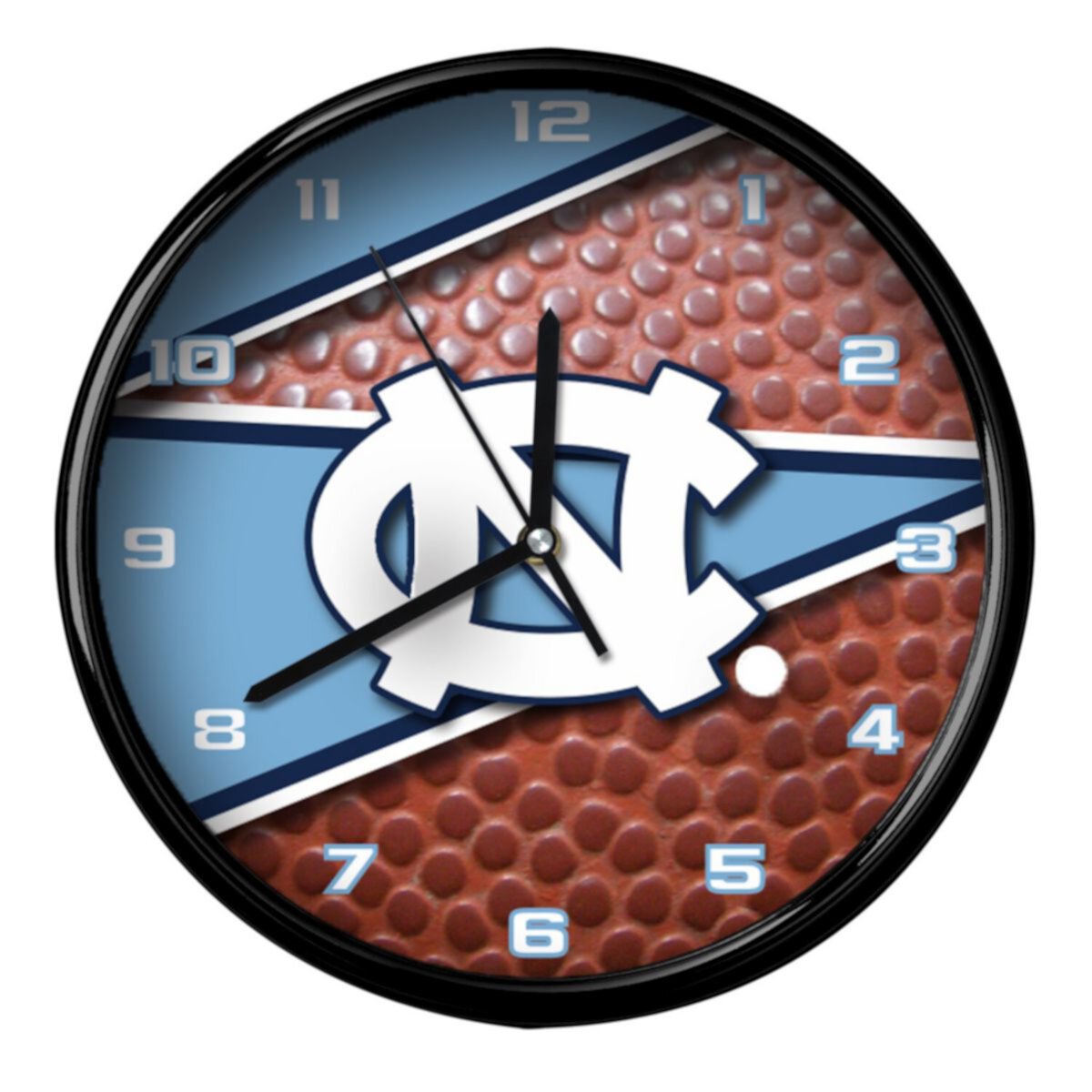 Футбольные часы North Carolina Tar Heels 12 дюймов Unbranded