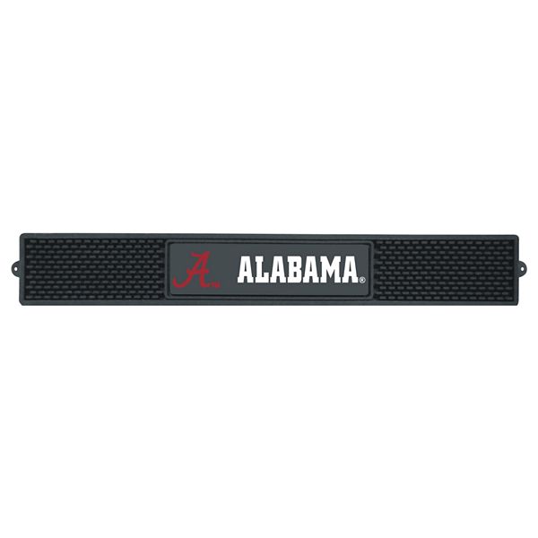 Резиновый нескользящий коврик для напитков Alabama Crimson Tide, 8 см x 61 см Fanmats