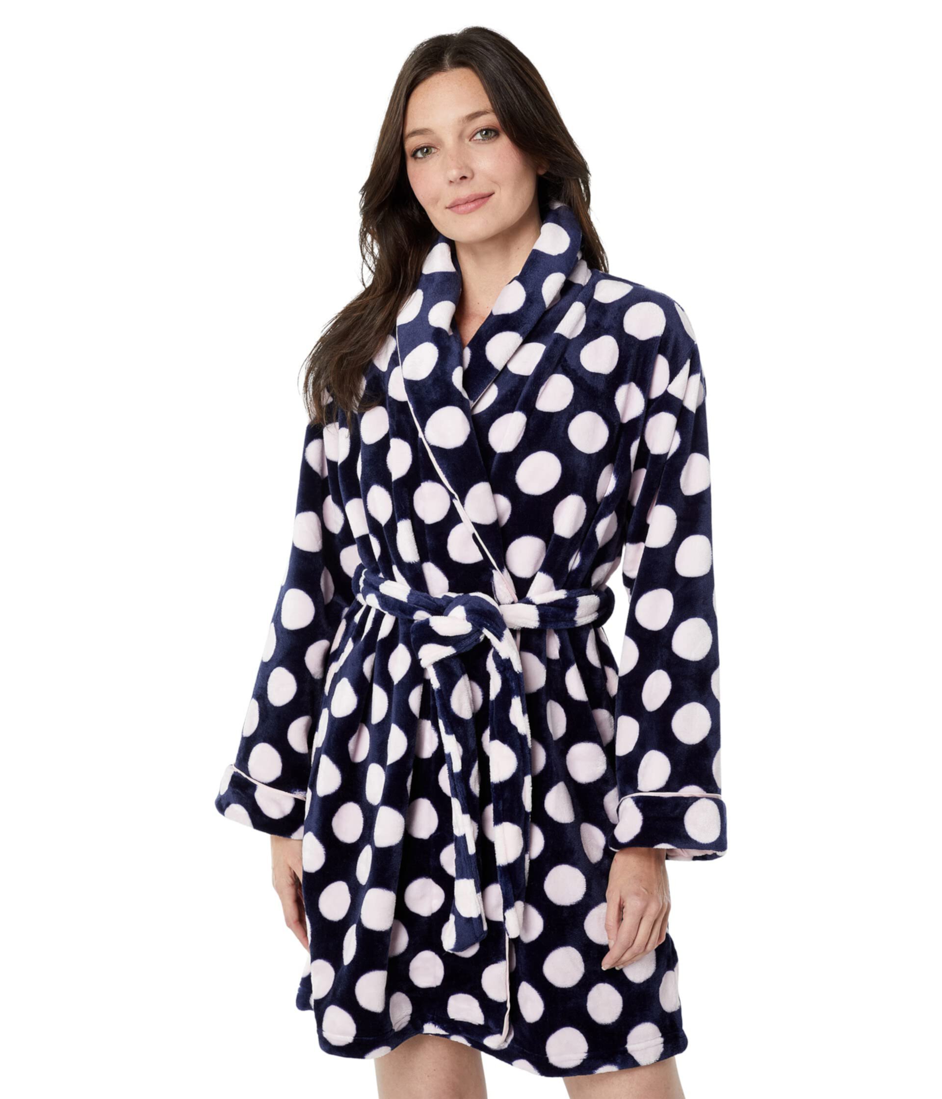Модный халат с запахом из синели Kate Spade New York