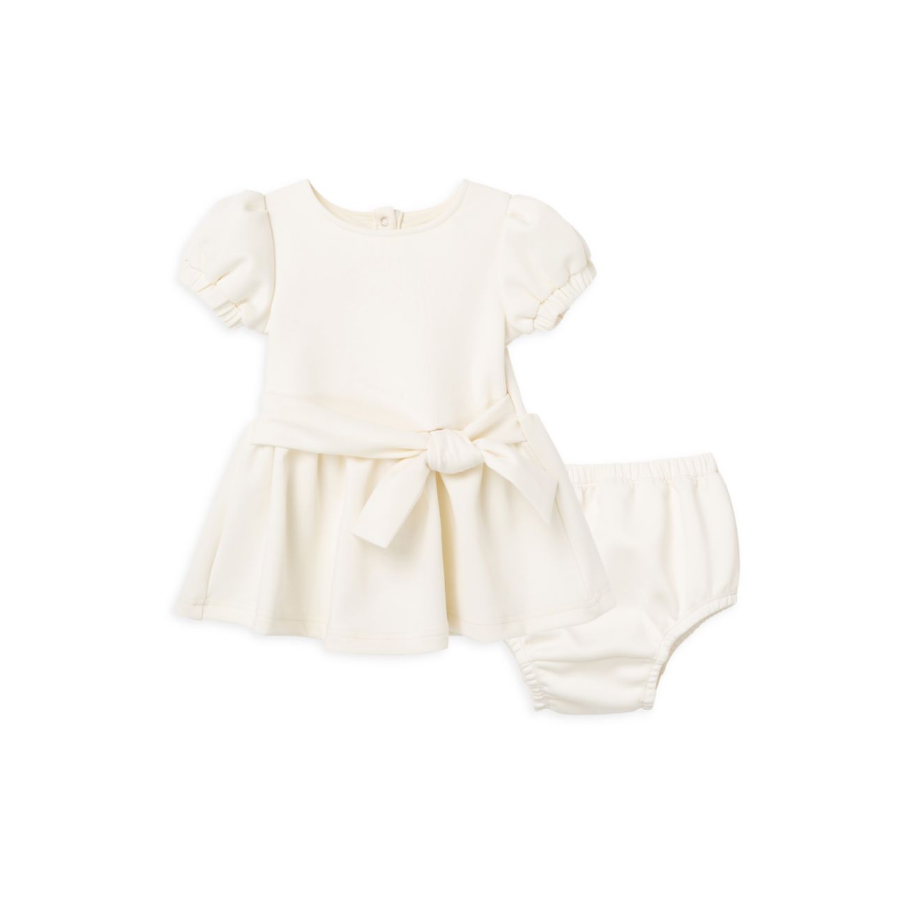 Baby Girl's Dropwaist Bow Dress 2-Piece Set Habitual