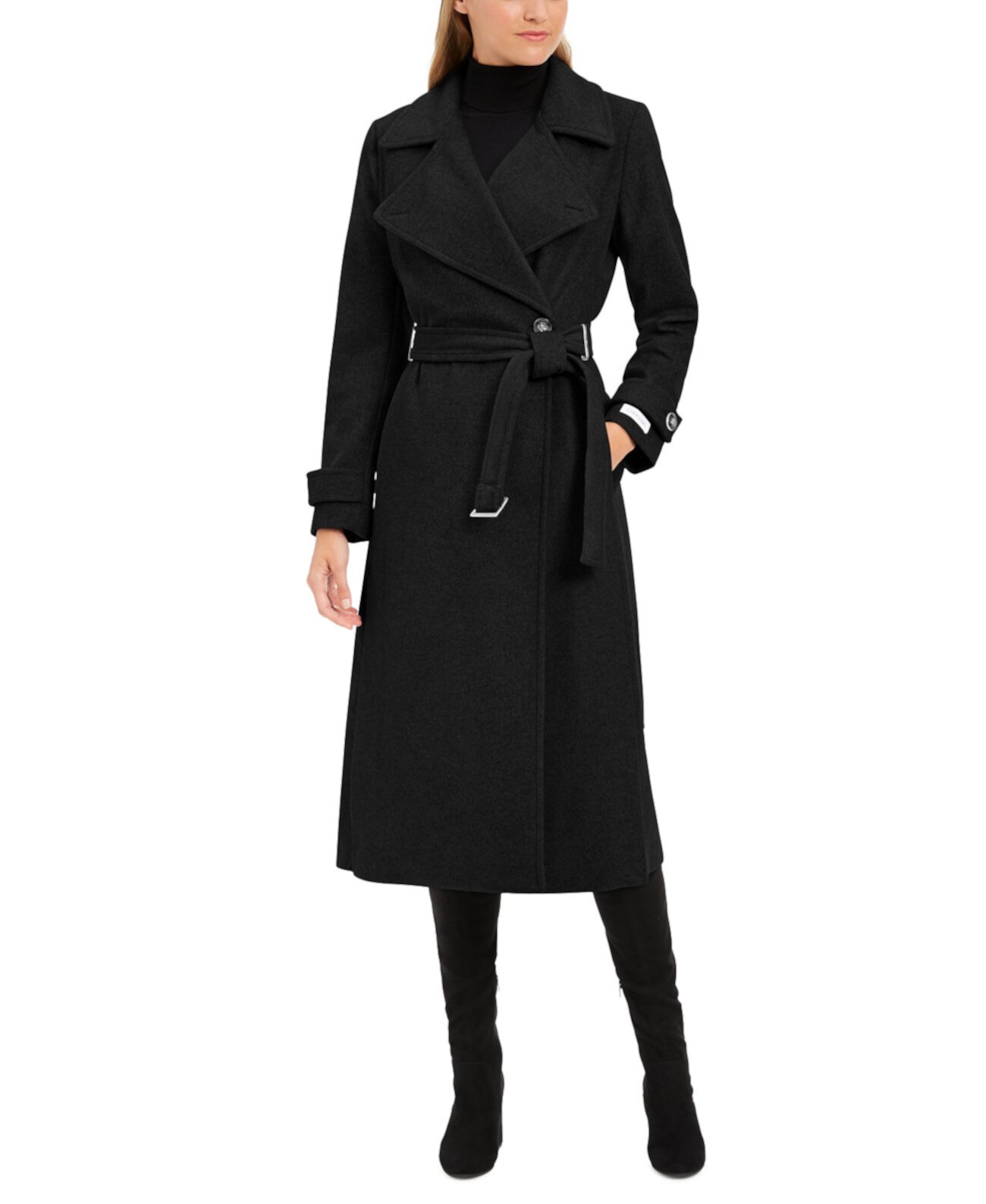 Пальто с поясом Calvin Klein