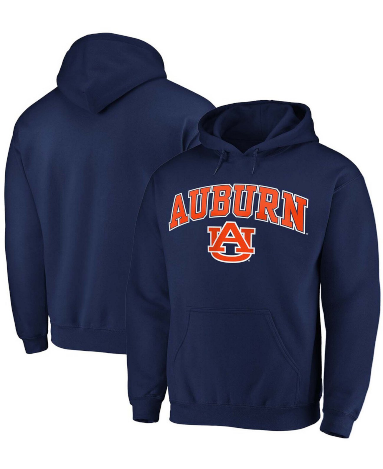 Толстовка мужская темно-синяя Auburn Tigers Campus Pullover Fanatics