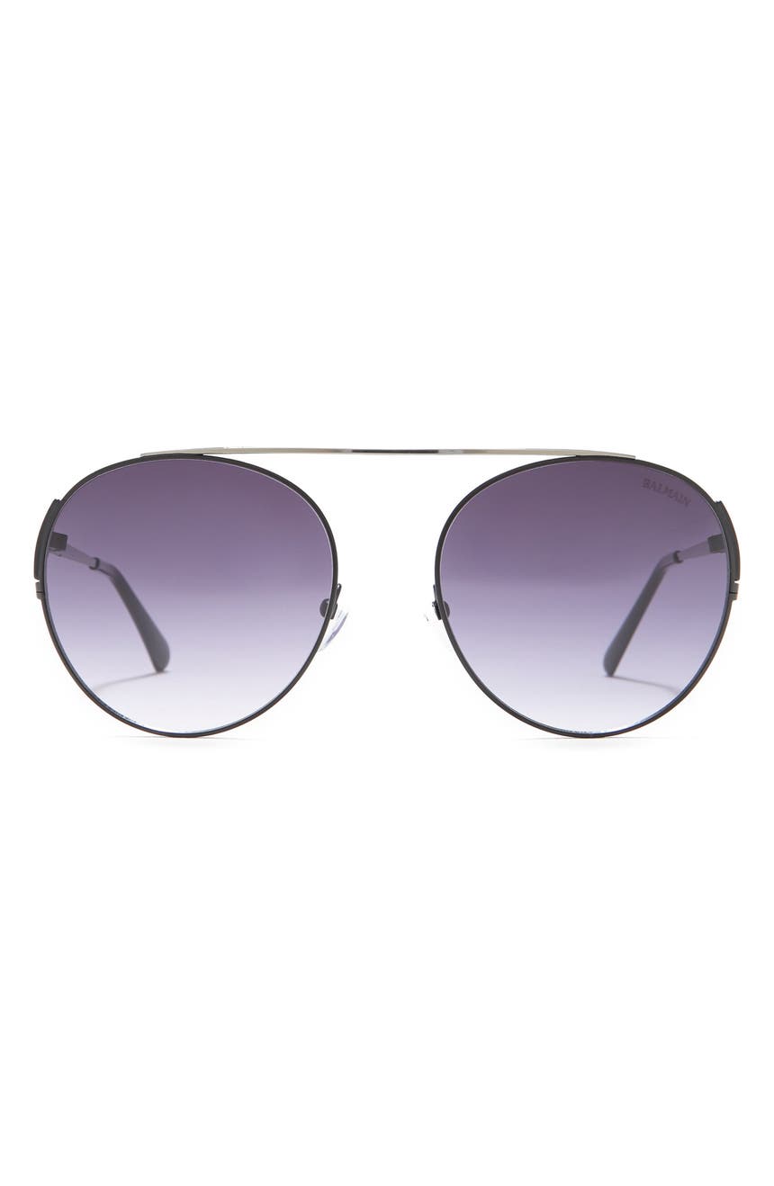 Круглые солнцезащитные очки 57 мм Balmain