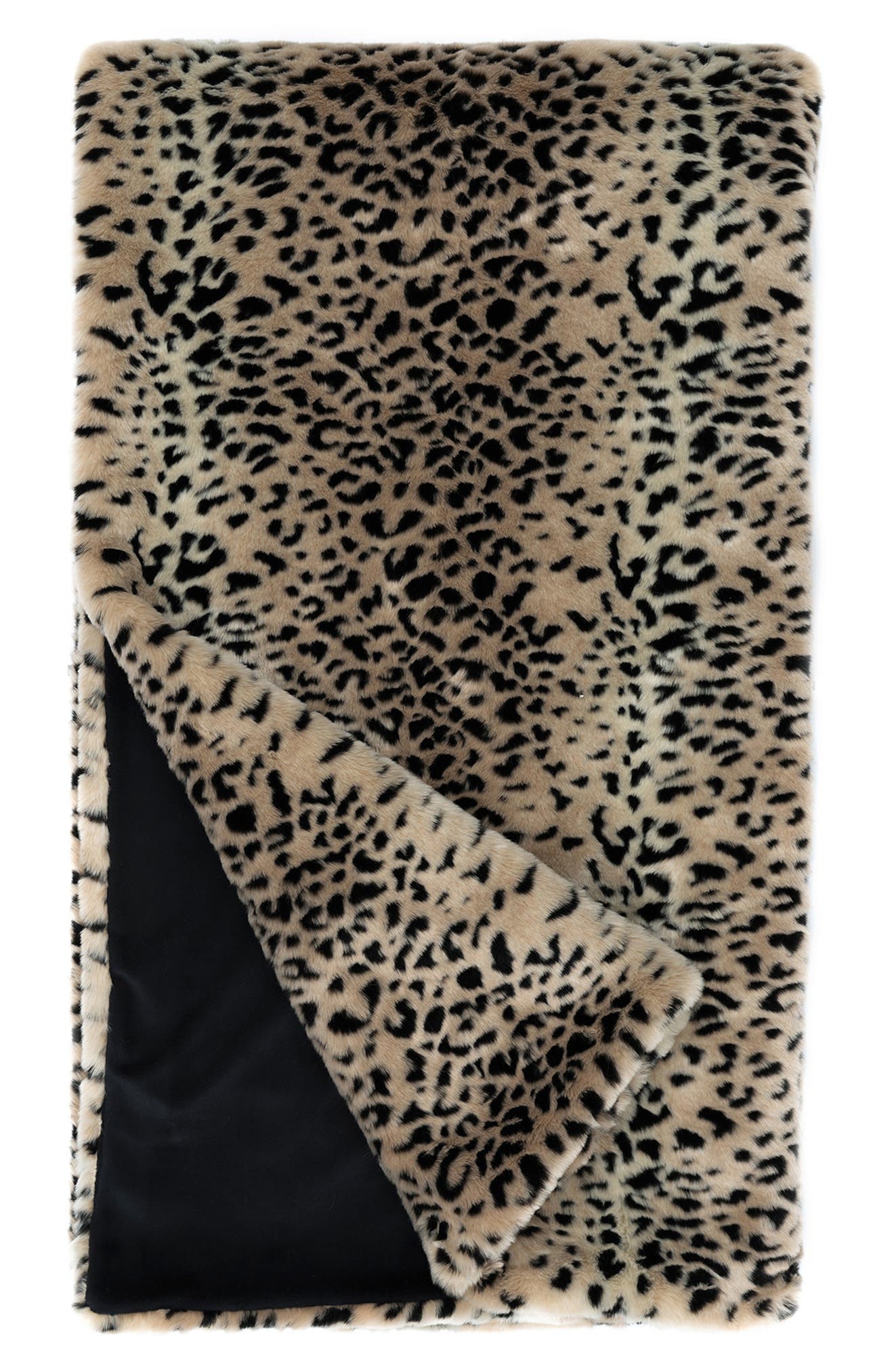 Одеяло из искусственного меха с принтом гепарда DONNA SALYERS FABULOUS FURS