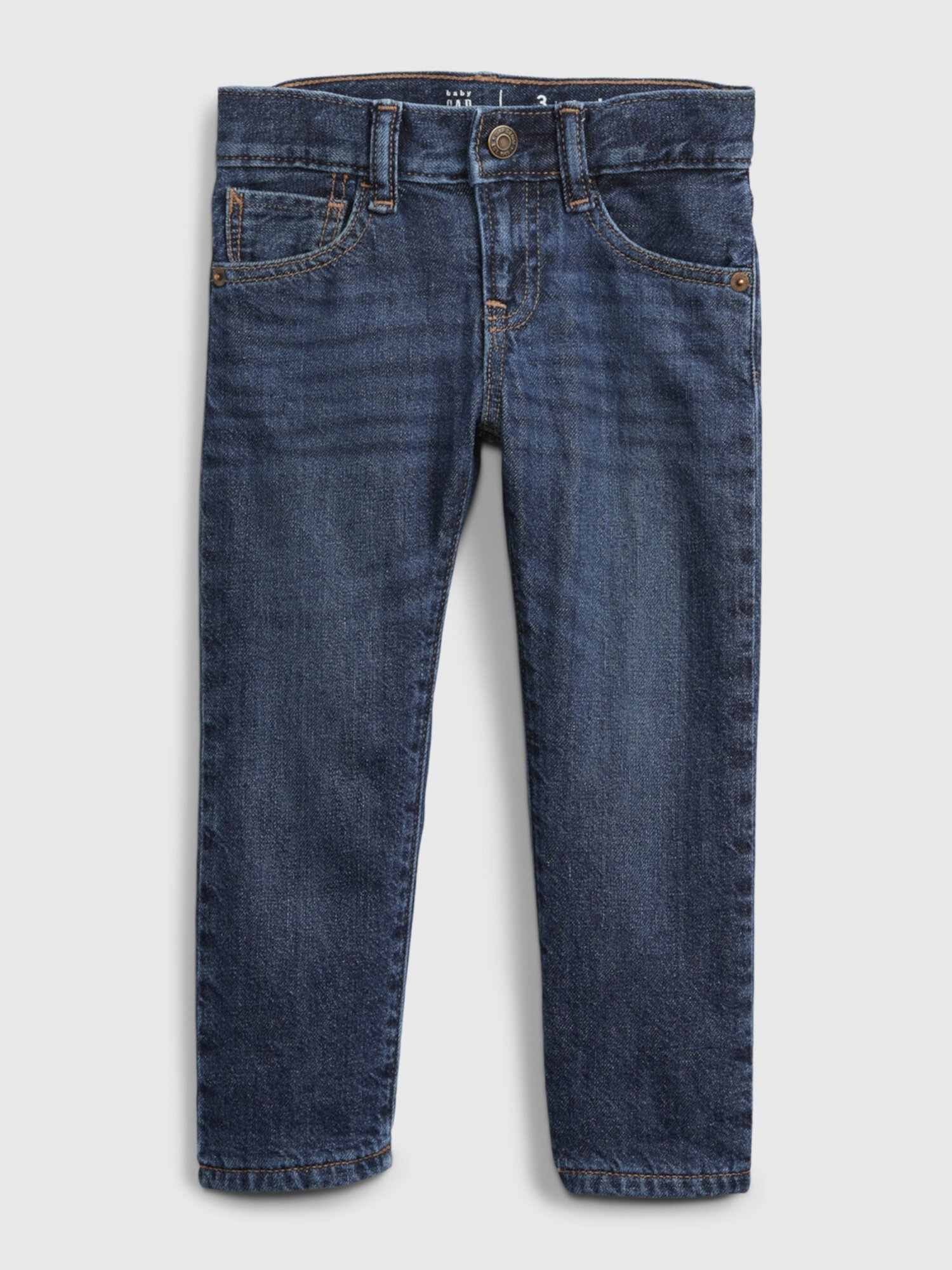 Прямые джинсы на подкладке для малышей с Washwell Gap