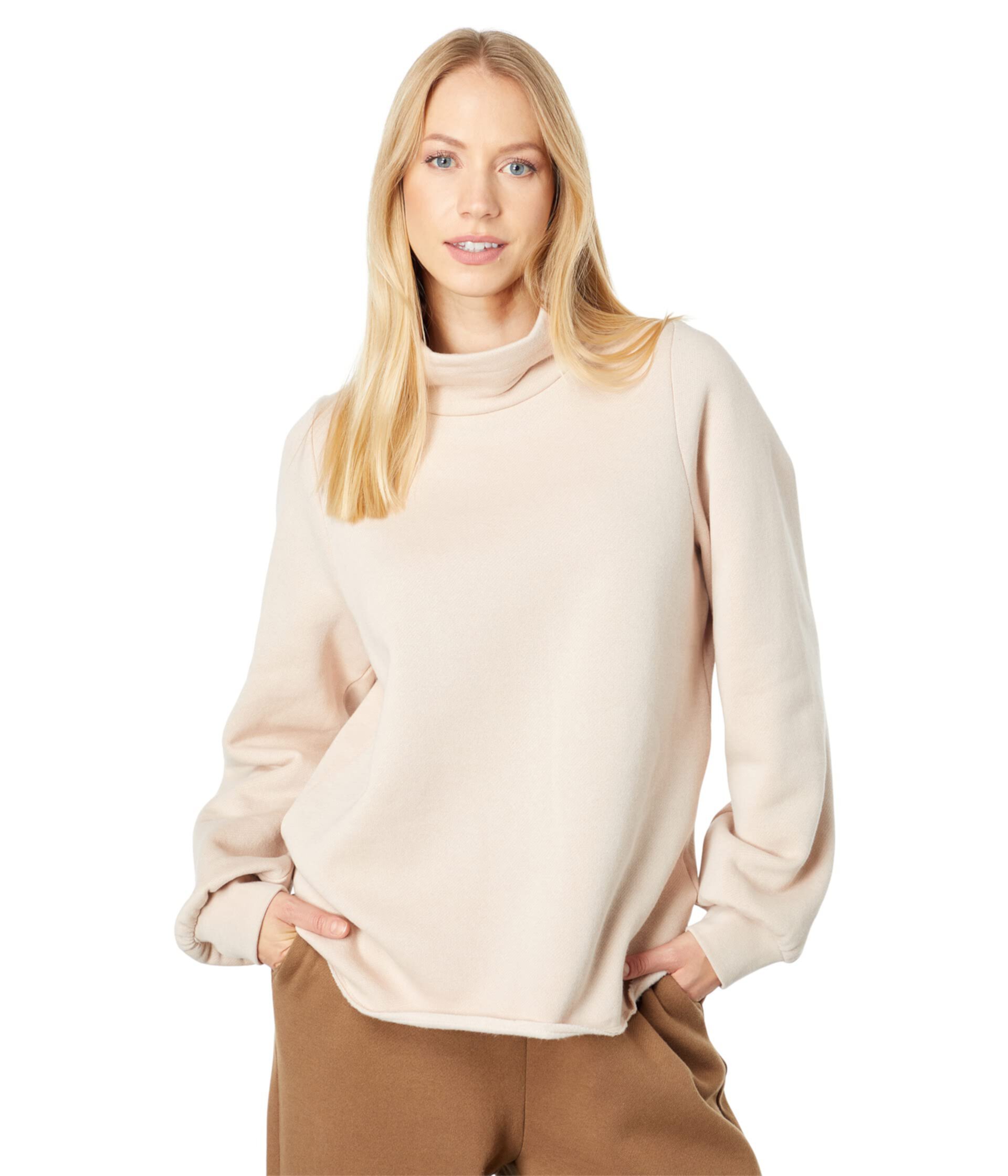 MWL Betterterry Relaxed Turtleneck Sweatshirt Madewell