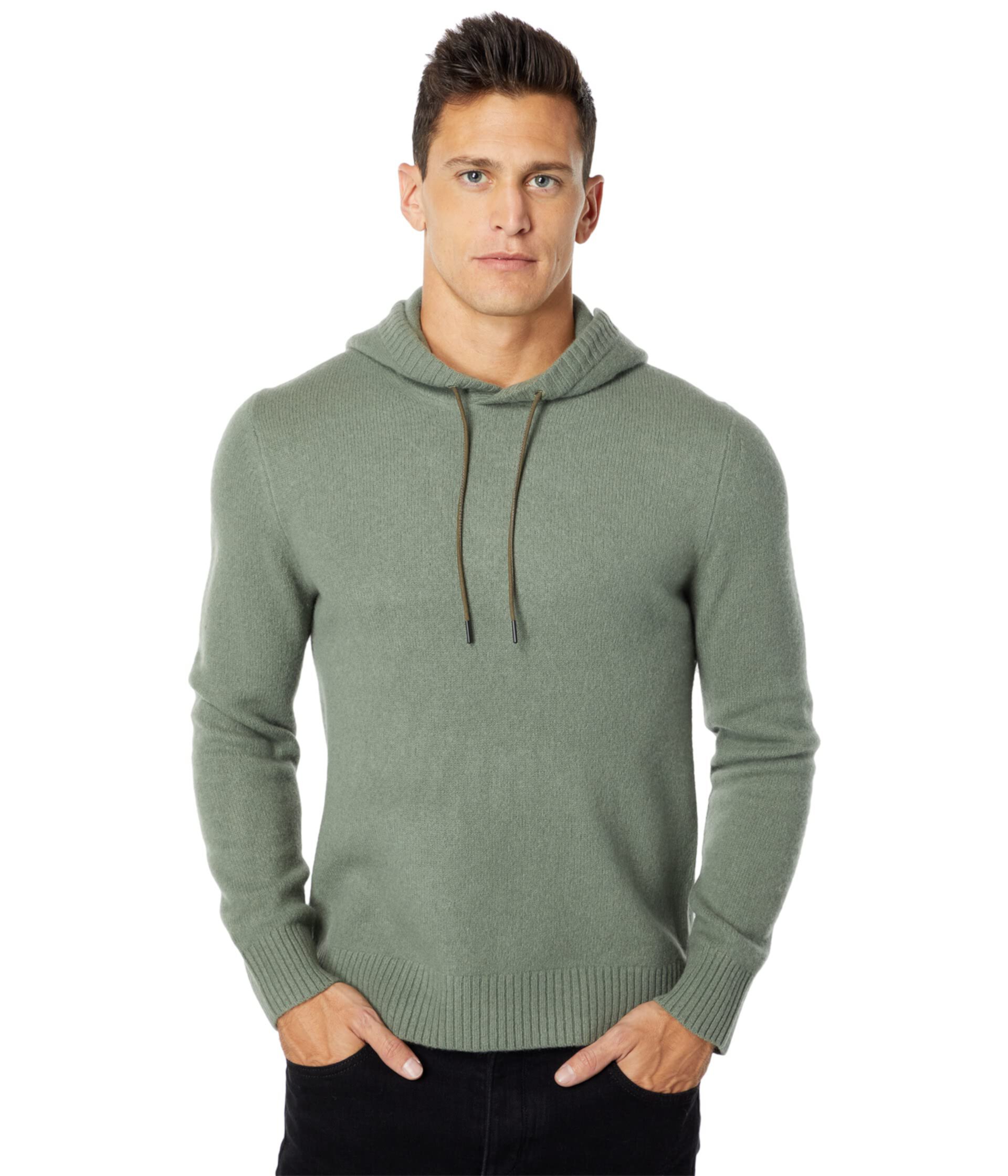 Мужской Свитер Vince Yak Wool Pullover Hoodie Vince