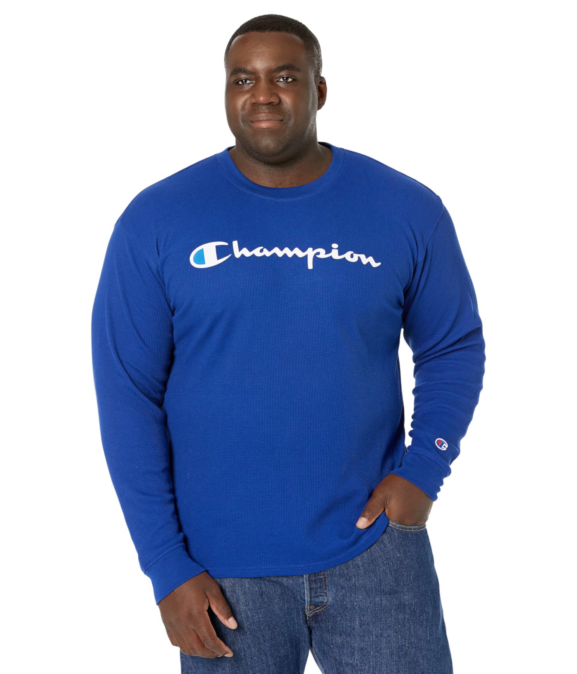 Waffle Long Sleeve Tee Champion