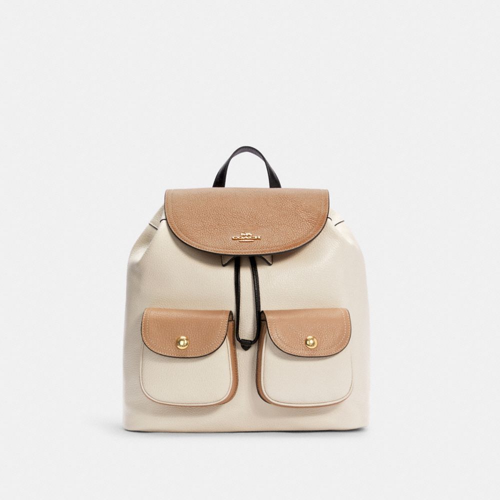 rori shoulder bag in colorblock signature canvas