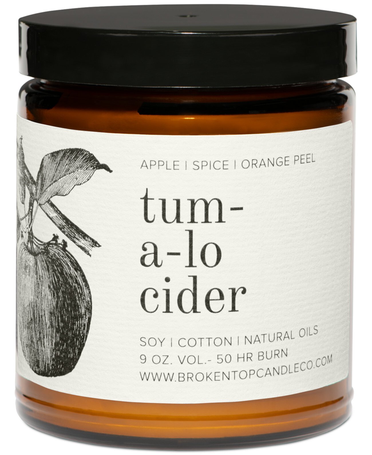 Tumalo Cider Soy Candle, 9 унций. Broken Top Candle Co