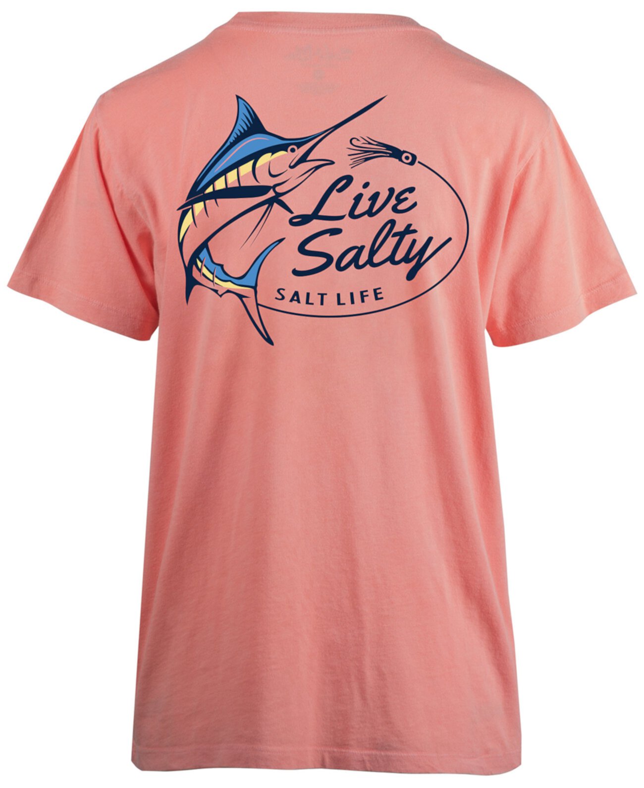 Женская хлопковая футболка Live Salty Marlin Lure Salt Life