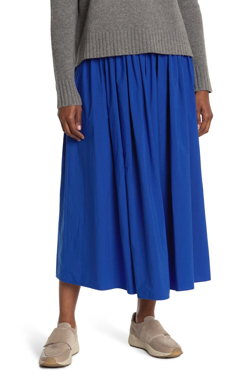 Макси-юбка со складками и боковыми карманами Jason Wu