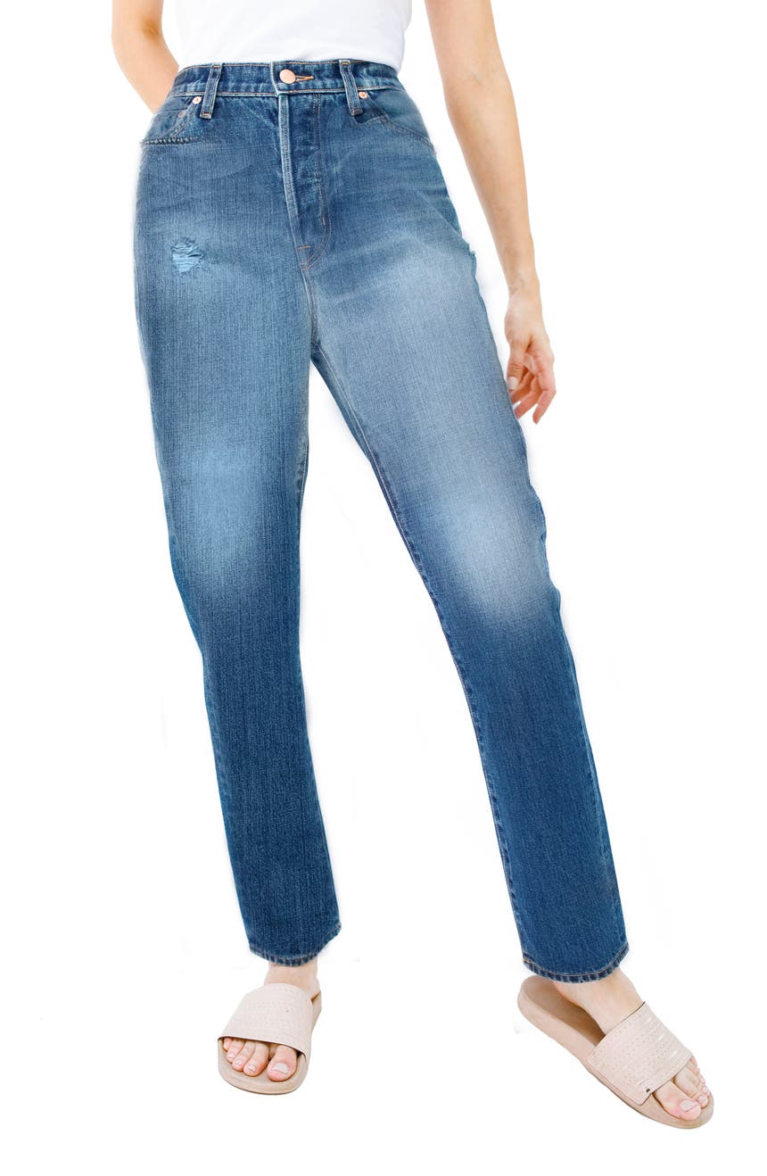 Зауженные джинсы с высокой талией Bancroft Modern American
