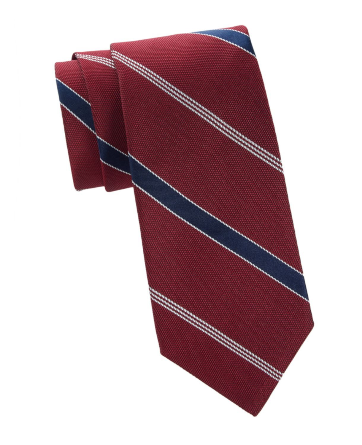 Полосатый шелковый галстук Brooks Brothers