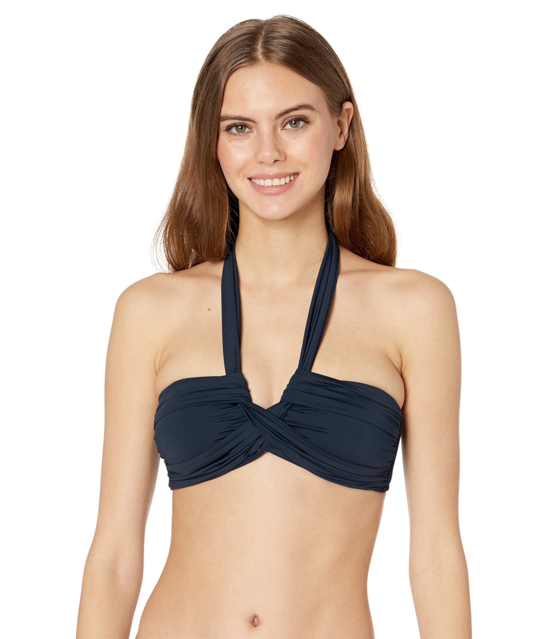 Женский Топ для плавания Seafolly Collective Halter Bandeau Seafolly