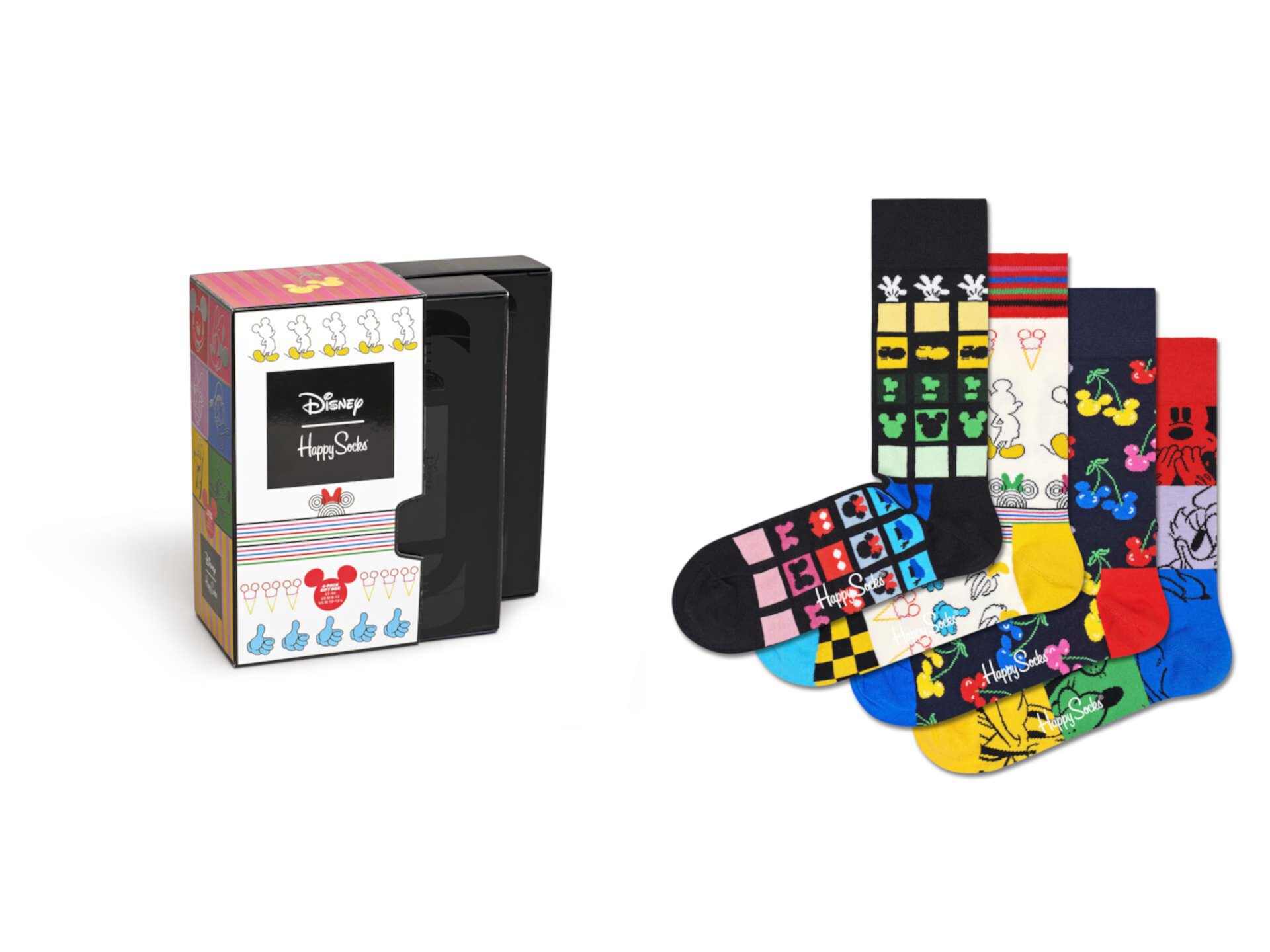 Подарочный набор Disney из 4 упаковок Happy Socks