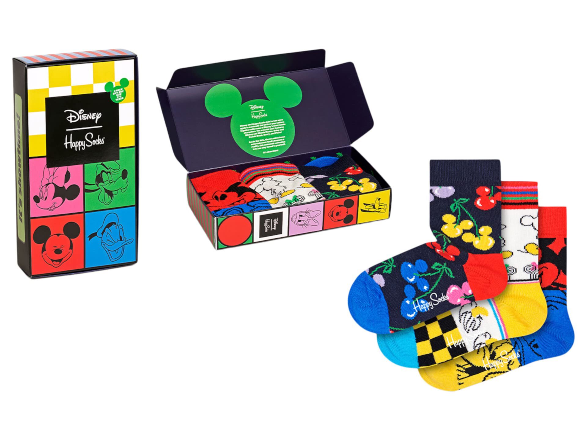 Подарочный набор Disney из 3 предметов (для малышей / маленьких детей / больших детей) Happy Socks
